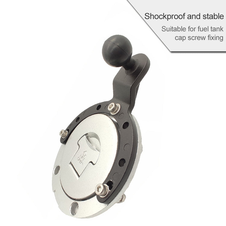 Motorcycle Fuel Tank Cap Mobile Phone Bracket Fixed Accessories Large Horseshoe Ball Head - free shipping - PMC TechLife - Order now!