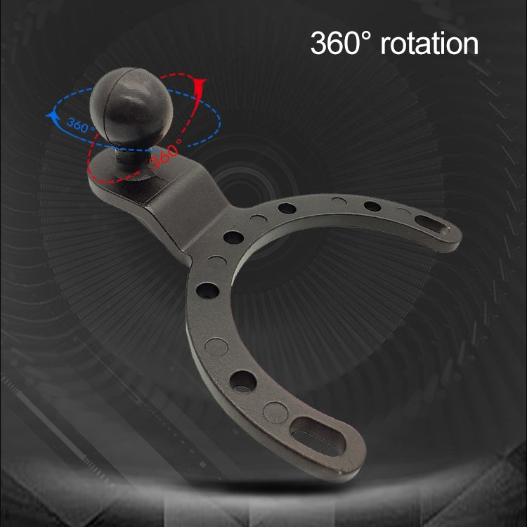 Motorcycle Fuel Tank Cap Mobile Phone Bracket Fixed Accessories Large Horseshoe Ball Head - free shipping - PMC TechLife - Order now!