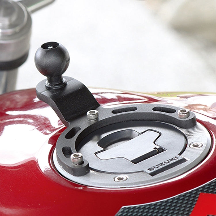 Motorcycle Fuel Tank Cap Mobile Phone Bracket Fixed Accessories Large Horseshoe Ball Head - free shipping - PMC TechLife - Order now!