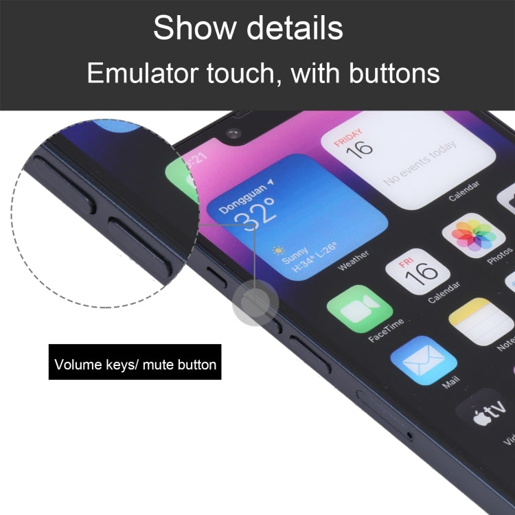 For iPhone 14 Color Screen Non-Working Fake Dummy Display Model(Midnight) - For iPhone & iPad by PMC Jewellery | Online Shopping South Africa | PMC Jewellery