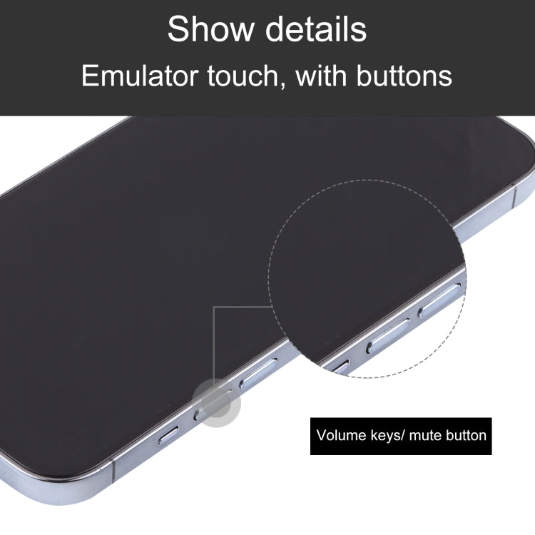 For iPhone 13 Pro Max Black Screen Non-Working Fake Dummy Display Model(Sierra Blue) - For iPhone & iPad by PMC TechLife | Online Shopping South Africa | PMC TechLife
