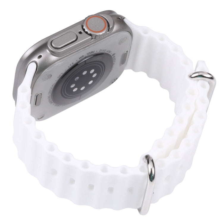 For Apple Watch Ultra 49mm Black Screen Non-Working Fake Dummy Display Model (White) - free shipping - PMC TechLife - Order now!