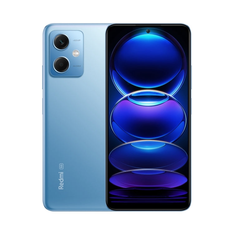 Xiaomi Redmi Note 12 5G, 48MP Camera, 8GB+128GB, Dual Back Cameras, 5000mAh Battery, Side Fingerprint Identification, 6.67 inch MIUI 13 Qualcomm Snapdragon 4 Gen1 Octa Core up to 2.0GHz, Network: 5G, Dual SIM, IR, Not Support Google Play(Blue) - Xiaomi Redmi by Xiaomi | Online Shopping South Africa | PMC Jewellery