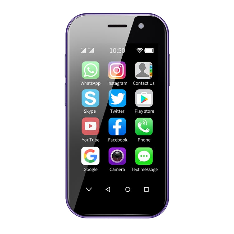 SOYES 14 Pro, 3GB+64GB, Face Recognition, 3.0 inch Android 9.0 MTK6739CW Quad Core up to 1.28GHz, OTG, Network: 4G, Dual SIM, Support Google Play(Purple) - SOYES by SOYES | Online Shopping South Africa | PMC Jewellery