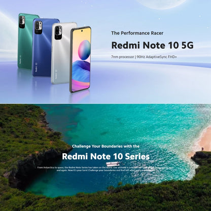 Xiaomi Redmi Note 10 5G, 48MP Camera, 8GB+256GB, Dual Back Cameras, 5000mAh Battery, Side Fingerprint Identification, 6.5 inch MIUI 12 (Android 11) Dimensity 700 7nm Octa Core up to 2.2GHz, Network: 5G, Dual SIM, Support Google Play(Chrome Silver) - Xiaomi Redmi by Xiaomi | Online Shopping South Africa | PMC Jewellery