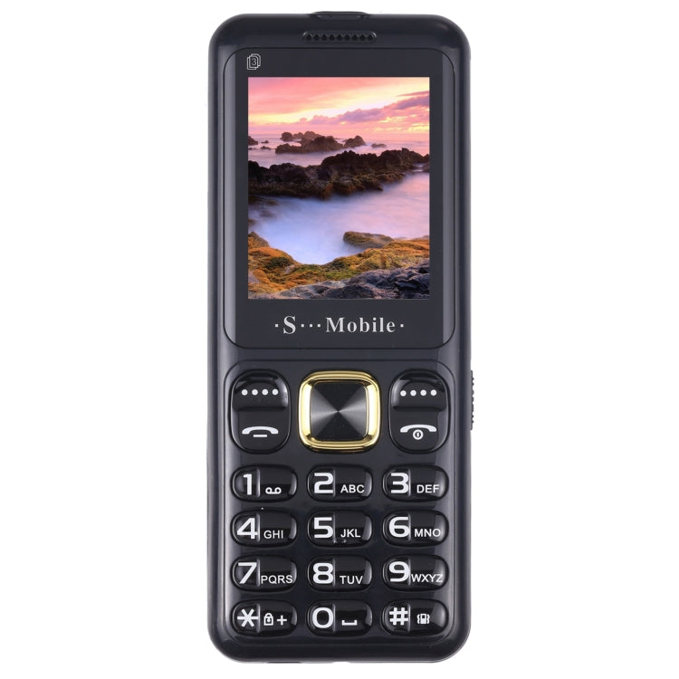 W23 Elder Phone, 2.2 inch, 800mAh Battery, 21 Keys, Support Bluetooth, FM, MP3, GSM, Triple SIM (Black) - Others by PMC Jewellery | Online Shopping South Africa | PMC Jewellery