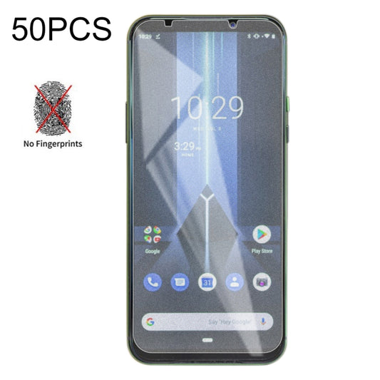 50 PCS Non-Full Matte Frosted Tempered Glass Film for Xiaomi Black Shark 2, No Retail Package -  by PMC Jewellery | Online Shopping South Africa | PMC Jewellery