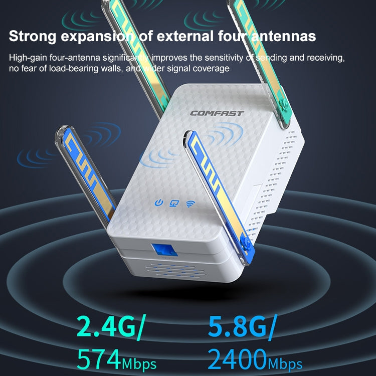 COMFAST CF-XR186 3000Mbps High Speed WiFi 6 Wireless Router - Broadband Amplifiers by PMC Jewellery | Online Shopping South Africa | PMC Jewellery