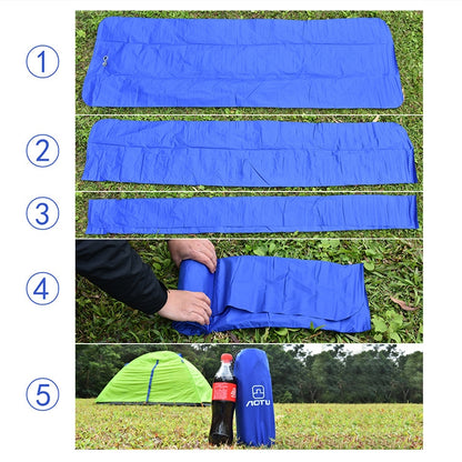 Aotu AT6241 Outdoor Camping Inflatable Cushion TPU Air Mattress, Size: 190x57x5.5cm(Blue) - Camping Mats by AOTU | Online Shopping South Africa | PMC Jewellery