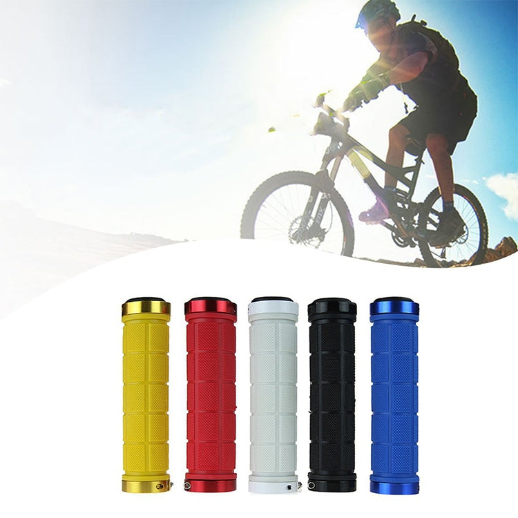 BaseCamp BC-607 1 Pair Bicycle MTB Bike Lock-on Rubber Handlebar Grips (Red) - free shipping - PMC TechLife - Order now!