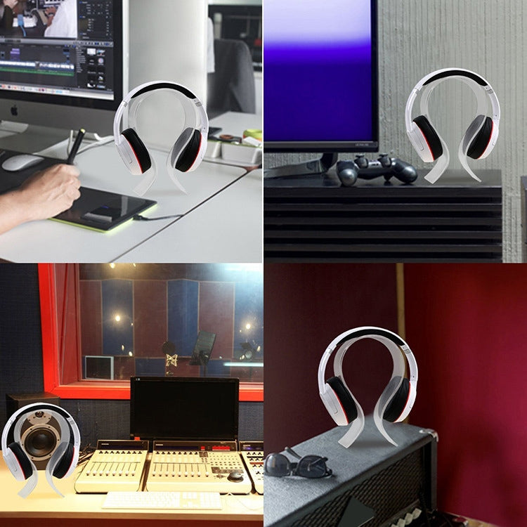 DA1502 Universal Acrylic Headset Stand Display Hanger (Black) - Anti-lost & Holder by PMC TechLife | Online Shopping South Africa | PMC TechLife