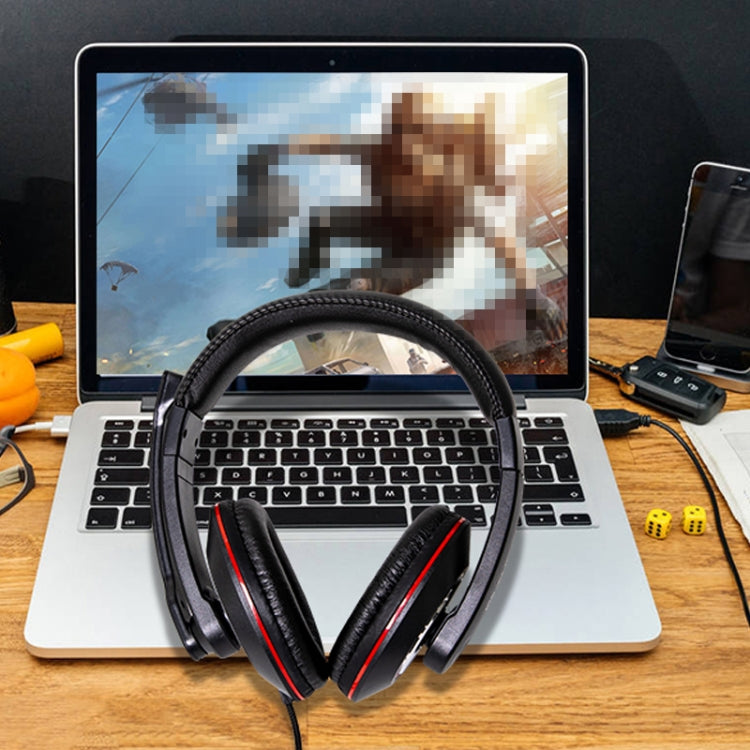 TUCCI TC-X8 Stereo PC Gaming Headset with Microphone & Conversion Cable - Multimedia Headset by TUCCI | Online Shopping South Africa | PMC Jewellery | Buy Now Pay Later Mobicred