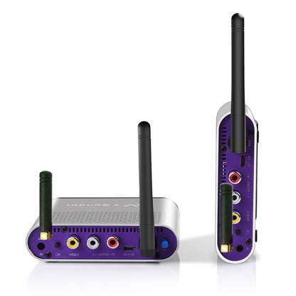 Measy AV550 5.8GHz Wireless Audio / Video Transmitter Receiver with Infrared Return, EU Plug - Set Top Box & Accessories by Measy | Online Shopping South Africa | PMC Jewellery | Buy Now Pay Later Mobicred