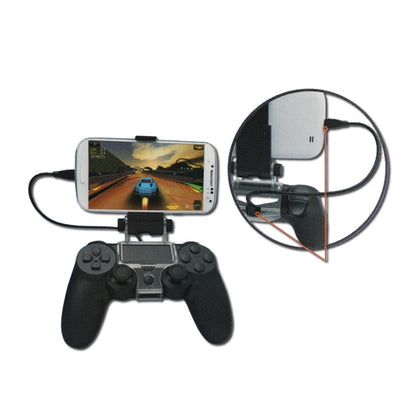 DOBE TP4-016 Smartphone OTG Clamp Holder for Sony PS4 Game Controller, Suitable for Up to 6 inch Phones - Holder by DOBE | Online Shopping South Africa | PMC Jewellery