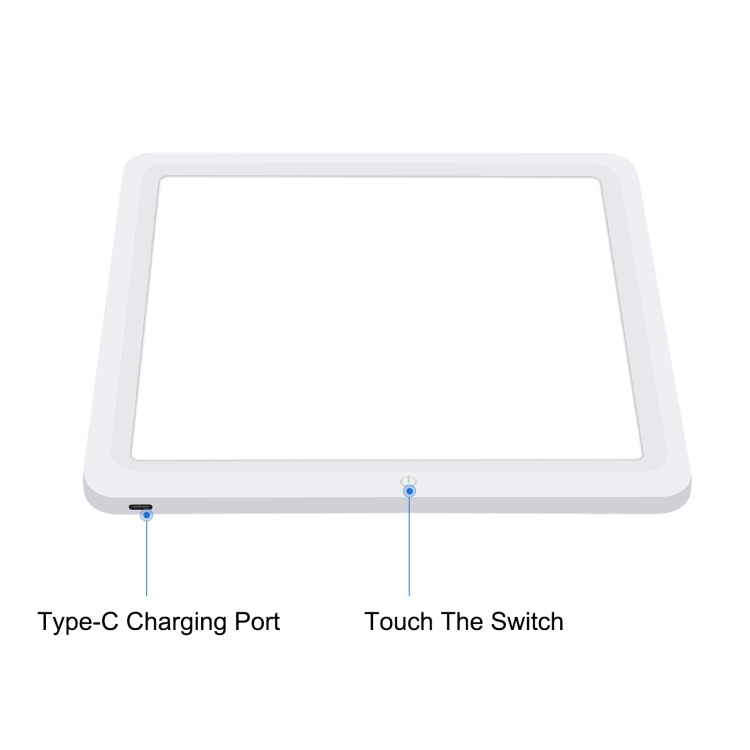 PULUZ 20cm LED Shadowless Light Pad for Photo Studio Box - free shipping - PMC TechLife - Order now!