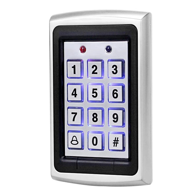 Standalone Keypad Access Control System (7612)(Silver) - Access Controller by PMC TechLife | Online Shopping South Africa | PMC TechLife
