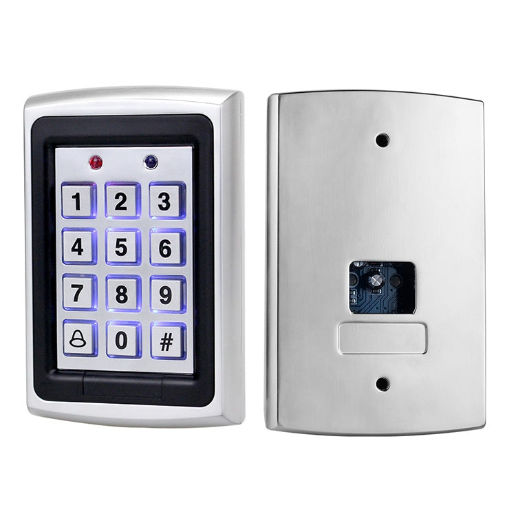 Standalone Keypad Access Control System (7612)(Silver) - Access Controller by PMC TechLife | Online Shopping South Africa | PMC TechLife