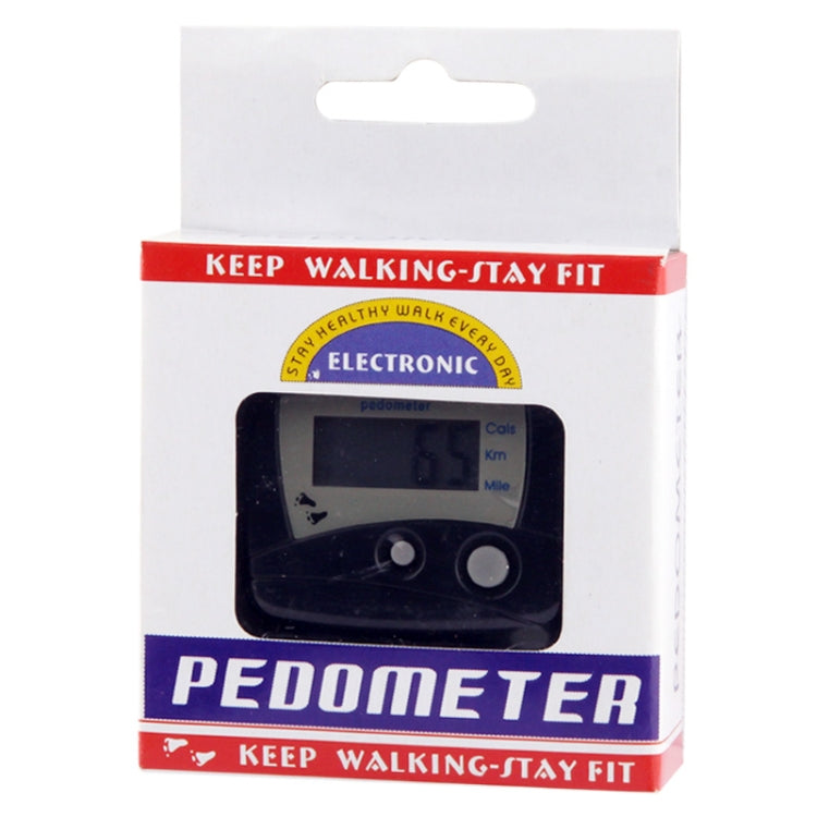 Multifunction Digital Electronic Pedometer Step Counter(Black) - free shipping - PMC TechLife - Order now!