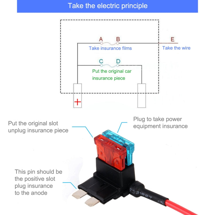 Add-A-Circuit TAP Adapter ATM APM Blade Auto Fuse Holder (Medium Size) - free shipping - PMC TechLife - Order now!