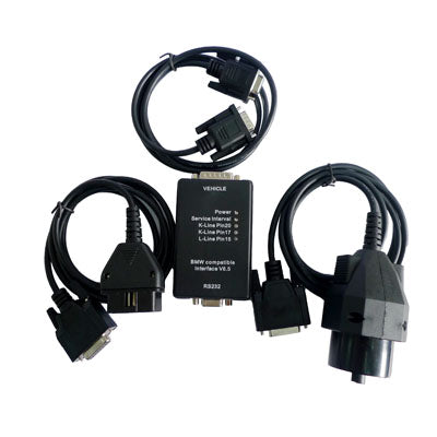 For BMW Compatible Interface V6.5 Diagnostic Kit(Black) - free shipping - PMC TechLife - Order now!