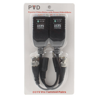 1-CH Passive Power & Video Balun Connector - Video Balun by PMC Jewellery | Online Shopping South Africa | PMC Jewellery