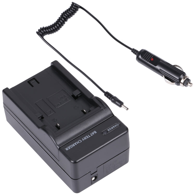 Digital Camera Battery Charger for JVC V808/ V815/ V823(Black) - Battery Car Charger by PMC TechLife | Online Shopping South Africa | PMC TechLife