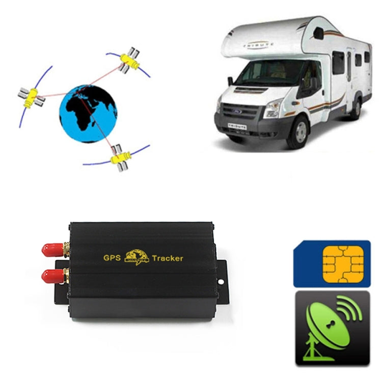 103B GSM / GPRS / GPS Vehicle Tracking System, Support TF Card Memory, Band: 850 / 900 / 1800 / 1900Mhz - Car Tracker by PMC Jewellery | Online Shopping South Africa | PMC Jewellery