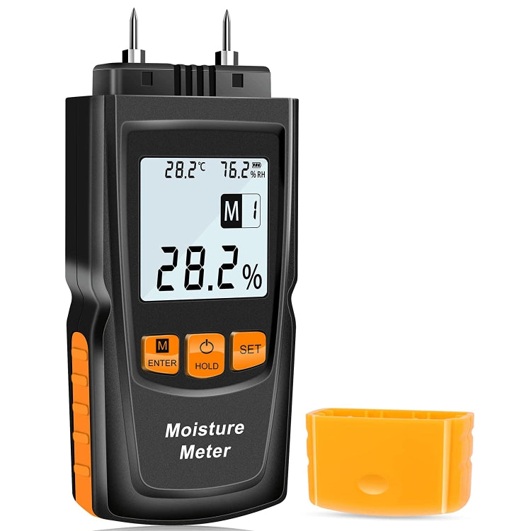 GM610 Digital Wood Moisture Meter(Black) - PH & Moisture Meter by PMC TechLife | Online Shopping South Africa | PMC TechLife | Buy Now Pay Later Mobicred