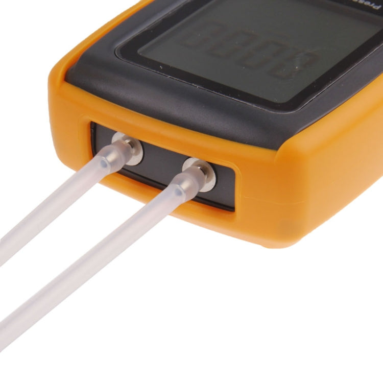 BENETECH GM510 LCD Display Pressure Manometer(Yellow) - free shipping - PMC TechLife - Order now!