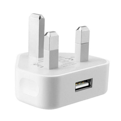 5V / 1A UK Plug USB Charger(White) - USB Charger by PMC Jewellery | Online Shopping South Africa | PMC Jewellery