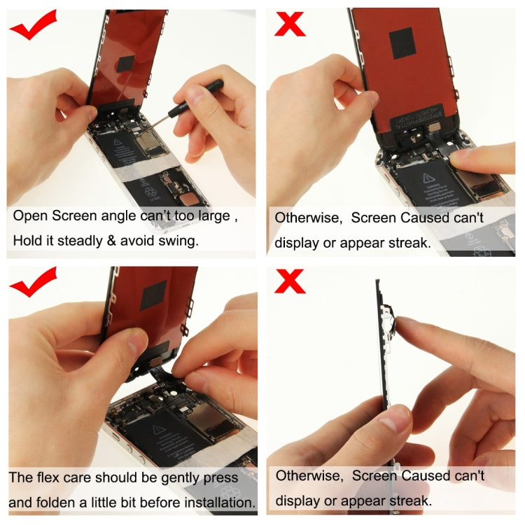 TFT LCD Screen for iPhone 5 Digitizer Full Assembly with Frame (Black) - free shipping - PMC TechLife - Order now!