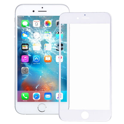 Front Screen Outer Glass Lens with Front LCD Screen Bezel Frame for iPhone 6s(White) - iPhone 6S/6S Plus Parts by PMC Jewellery | Online Shopping South Africa | PMC Jewellery