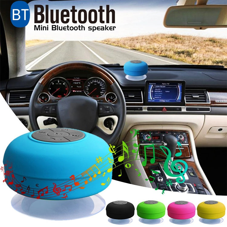 BTS-06 Mini Waterproof IPX4 Bluetooth V2.1 Speaker, Support Handfree Function(Green) - Waterproof Speaker by PMC TechLife | Online Shopping South Africa | PMC TechLife