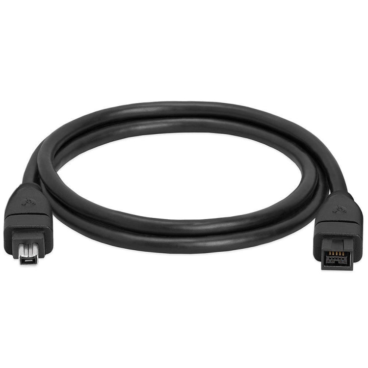 FireWire 800 9 Pin To FireWire 400 4 Pin Cable, Length: 1.5m(Black) - 1394 Series by PMC TechLife | Online Shopping South Africa | PMC TechLife | Buy Now Pay Later Mobicred