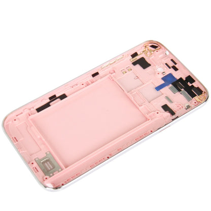 For Galaxy Note II / N7100 Original Full Housing Chassis with Back Cover + Volume Button (Pink) - Back Cover by PMC Jewellery | Online Shopping South Africa | PMC Jewellery