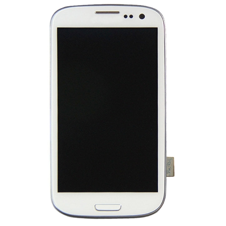 Original LCD Display + Touch Panel with Frame for Galaxy SIII LTE / i9305(White) - LCD Screen by PMC Jewellery | Online Shopping South Africa | PMC Jewellery