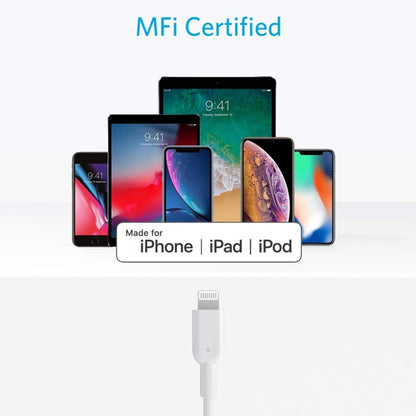 ANKER PowerLine II USB-C / Type-C to 8 Pin MFI Certificated Data Cable, Length: 0.9m(White) - MFI Cable by ANKER | Online Shopping South Africa | PMC Jewellery | Buy Now Pay Later Mobicred