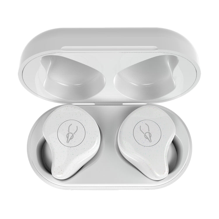 SABBAT X12PRO Mini Bluetooth 5.0 In-Ear Stereo Earphone with Charging Box, For iPad, iPhone, Galaxy, Huawei, Xiaomi, LG, HTC and Other Smart Phones(Moonlight White) - Bluetooth Earphone by Sabbat | Online Shopping South Africa | PMC Jewellery | Buy Now Pay Later Mobicred