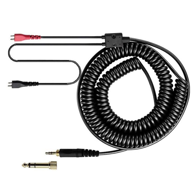 ZS0095 For Sennheiser HD25 / HD560 / HD540 / HD430 / HD250 Earphone Spring Cable, Cable Length: 1.5m-5m - Headset Accessories by PMC Jewellery | Online Shopping South Africa | PMC Jewellery