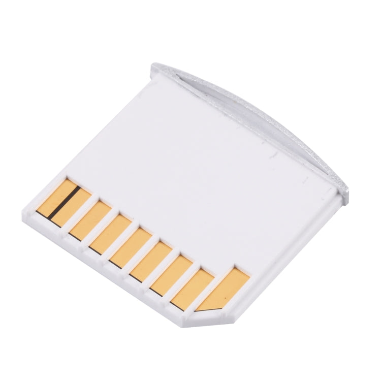Micro SD / TF Card to SD Adapter for MacBook Air / Pro, Support up to 512GB (White) - Cable & Adapter by PMC TechLife | Online Shopping South Africa | PMC TechLife