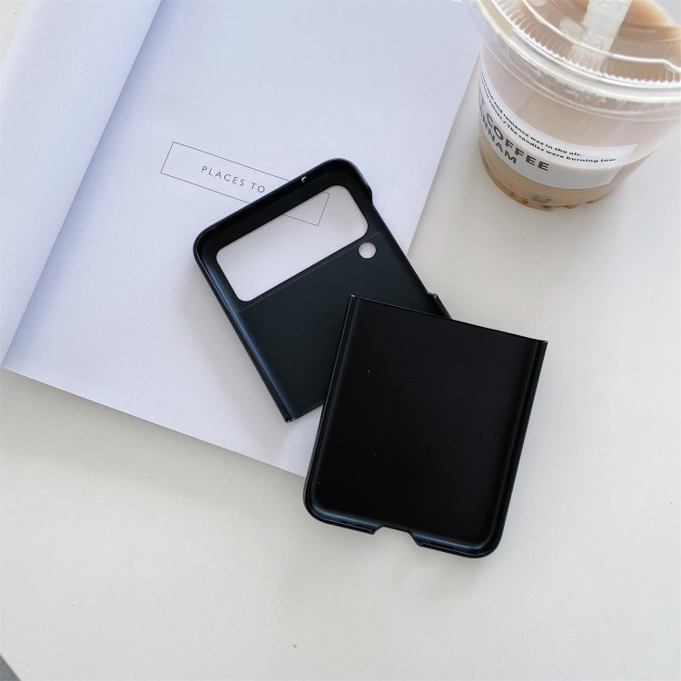 For Samsung Galaxy Z Flip4 Frosted PC Shockproof Phone Case(Black) - Galaxy Z Flip4 5G Cases by PMC TechLife | Online Shopping South Africa | PMC TechLife | Buy Now Pay Later Mobicred