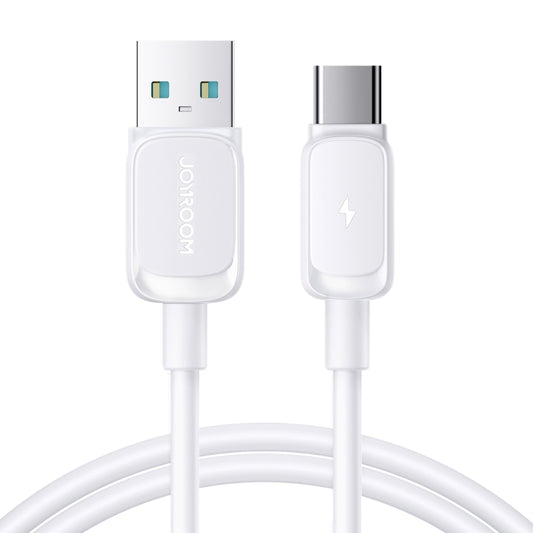 JOYROOM S-AC027A14 Multi-Color Series 3A USB to USB-C / Type-C Fast Charging Data Cable, Length:1.2m(White) - USB-C & Type-C Cable by JOYROOM | Online Shopping South Africa | PMC Jewellery