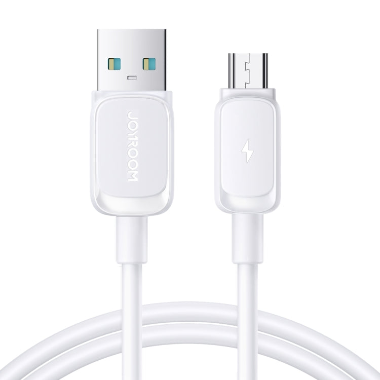 JOYROOM S-AM018A14 Multi-Color Series 2.4A USB to Micro USB Fast Charging Data Cable, Length:1.2m (White) - Micro USB Cable by JOYROOM | Online Shopping South Africa | PMC Jewellery