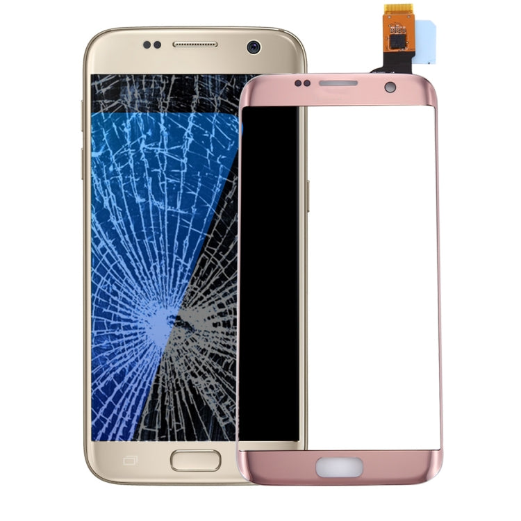 For Galaxy S7 Edge / G9350 / G935F / G935A Touch Panel (Rose Gold) - Touch Panel by PMC Jewellery | Online Shopping South Africa | PMC Jewellery