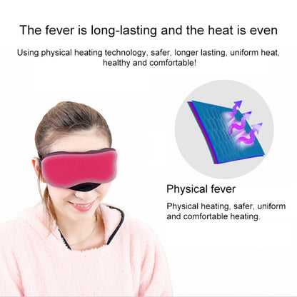 USB Charging Heating Steam Sleep Eye Mask (Grey) - Eye Masks by PMC Jewellery | Online Shopping South Africa | PMC Jewellery