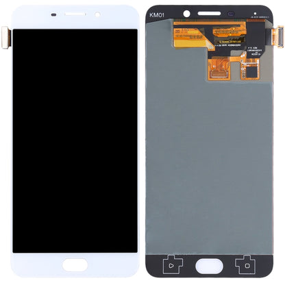 Original LCD Screen for OPPO R9 with Digitizer Full Assembly (White) - LCD Screen by PMC Jewellery | Online Shopping South Africa | PMC Jewellery