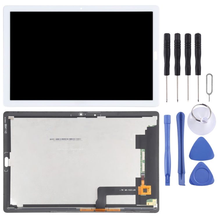 OEM LCD Screen for Huawei MediaPad M5 10.8 inch / CMR-AL19 / CMR-W19 with Digitizer Full Assembly (White) - LCD Screen by PMC Jewellery | Online Shopping South Africa | PMC Jewellery