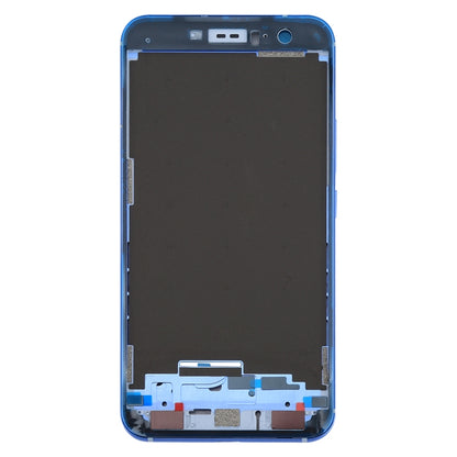 for HTC U11 Front Housing LCD Frame Bezel Plate(Blue) - Full Housing Cover by PMC Jewellery | Online Shopping South Africa | PMC Jewellery