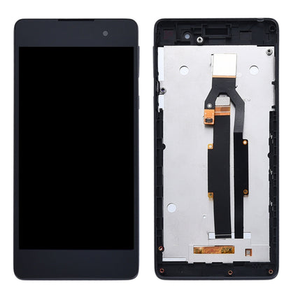 OEM LCD Screen for Sony Xperia E5 F3311 F3313 Digitizer Full Assembly with Frame(Black) - LCD Screen by PMC Jewellery | Online Shopping South Africa | PMC Jewellery