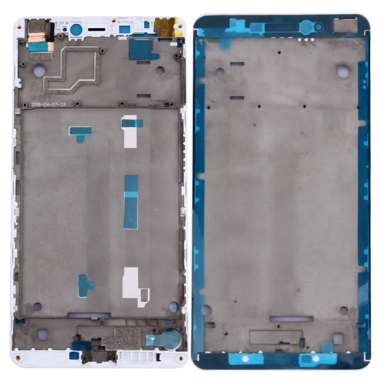 For Xiaomi Mi Max Front Housing LCD Frame Bezel Plate(White) - Frame Bezel Plate by PMC TechLife | Online Shopping South Africa | PMC TechLife